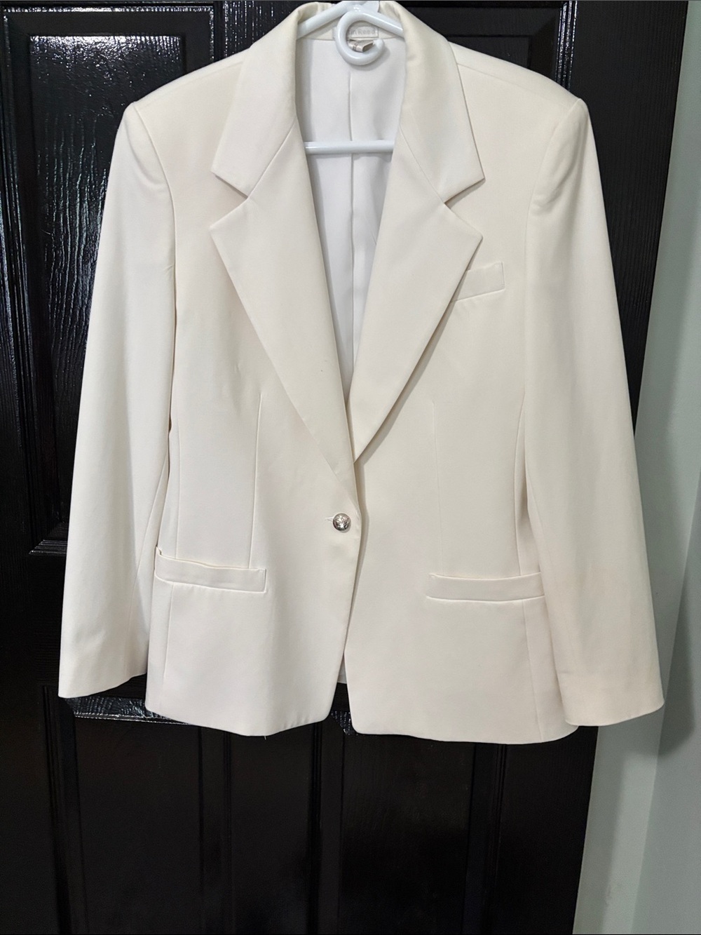 Austin Reed Women’s Cream Single-Button Blazer New Without Tags